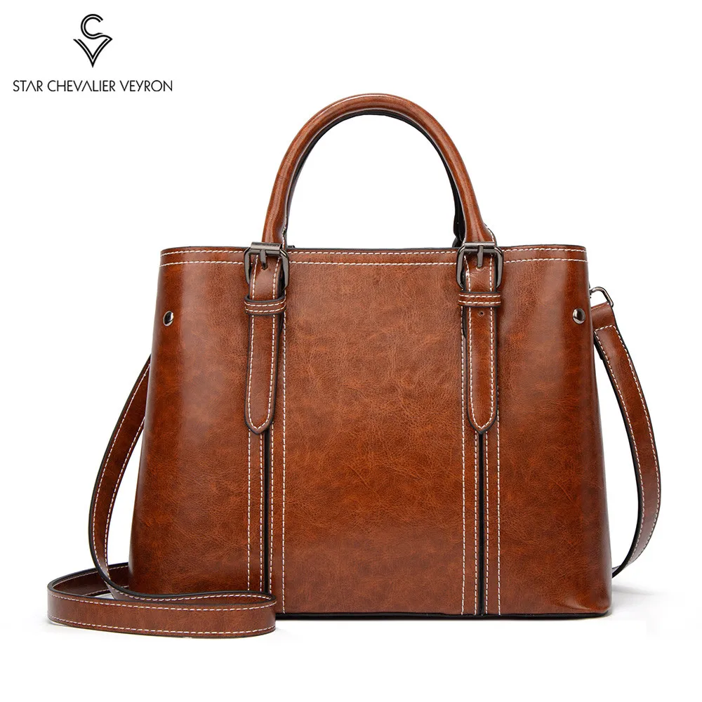 Женская сумка через плечо 2020 классическая высокого качества сумки Ретро масло