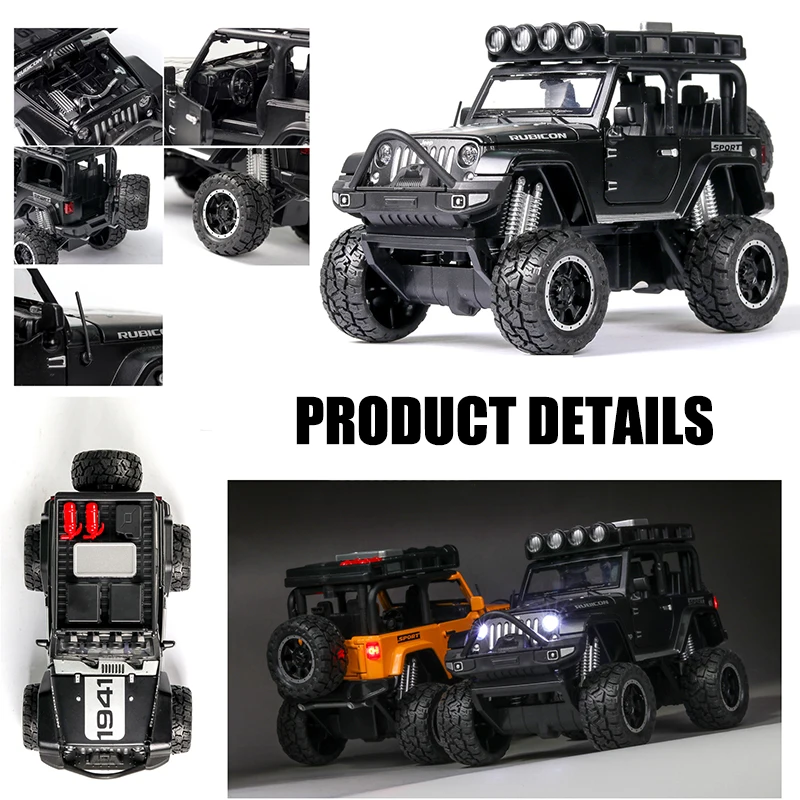 Модель автомобиля Jeeping в масштабе 1:32 литой и игрушечный автомобиль детские