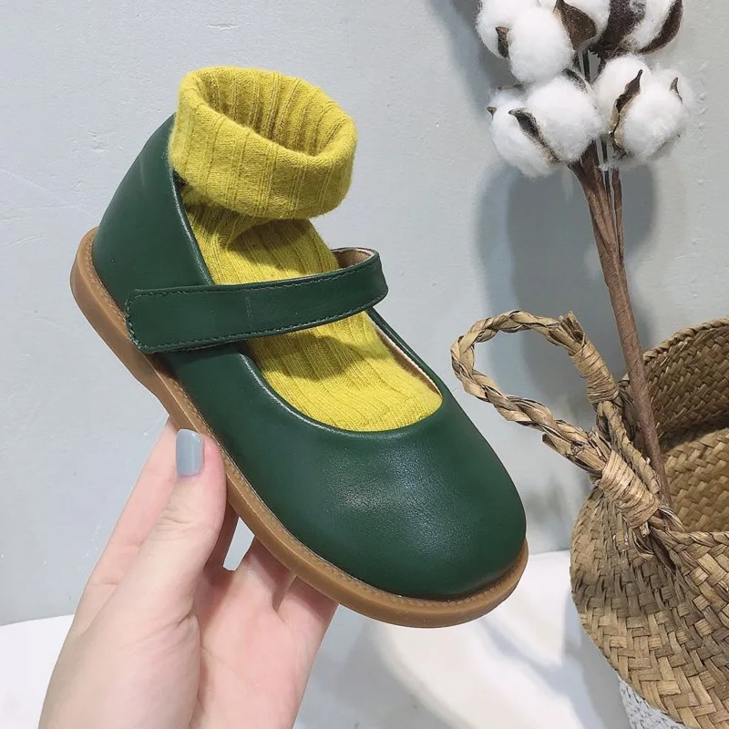 

CCTWINS Kids Shoes 2021 Spring For Girls Butterfly Shoes Children Fashion Party Flats Mary Jane Toddler Princess Flats GM2751