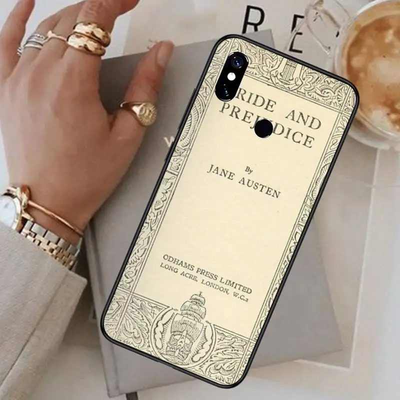 

Pride And Prejudice Jane Austen Phone Case For Xiaomi Redmi note 7 8 9 pro 8T 9S Mi Note 10 Lite pro