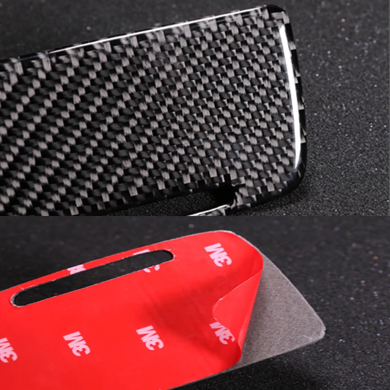 

Carbon Fiber Car Central Control Interior Ashtray Cigarette Holder Cover Sticker for BMW F10 F18 5 Series 2011-2017 Accessories