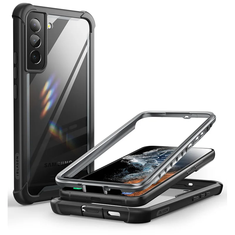 

For Samsung Galaxy S22 Plus Case 6.6 inch (2022) I-BLASON Ares Full-Body Rugged Bumper Cover WITHOUT Built-in Screen Protector