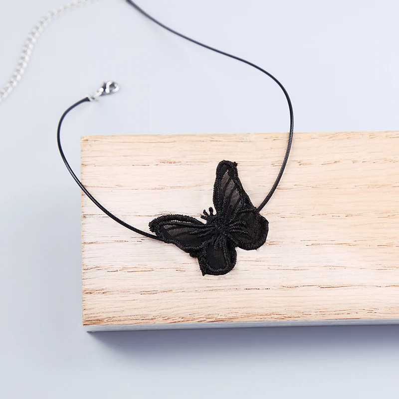 Новое поступление панк богемное ожерелье-чокер для женщин черно-белое ожерелье