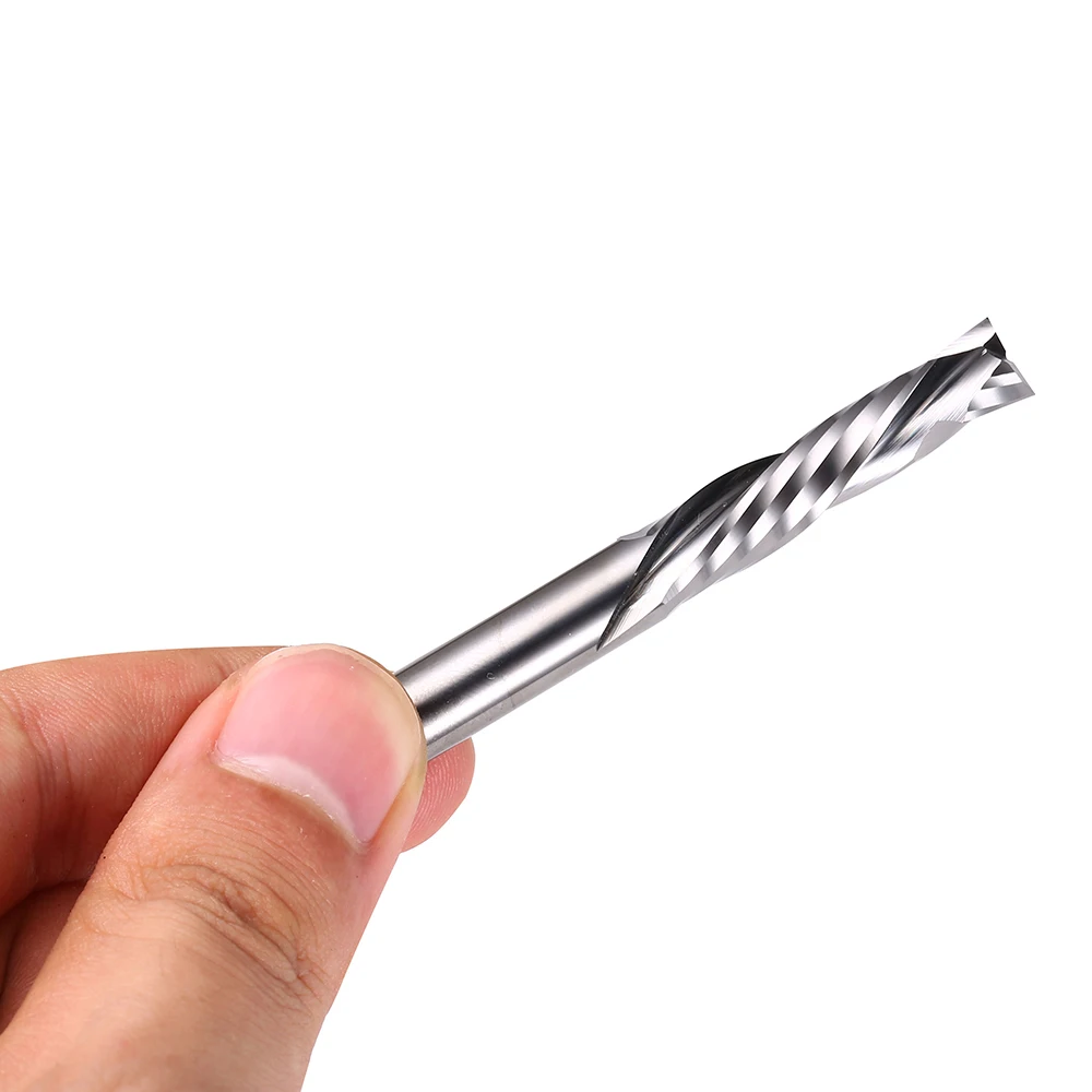 値段 CNC工作機械用の2つのフルートを備えたプラスチック製CNCフライス盤用の切断機,10個,8x35x70l