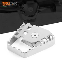 new motorcycle rear brake pedal step tip plate enlarge extender for bmw r1200gs advr lc f800gs f700gs f650gs r1150gs