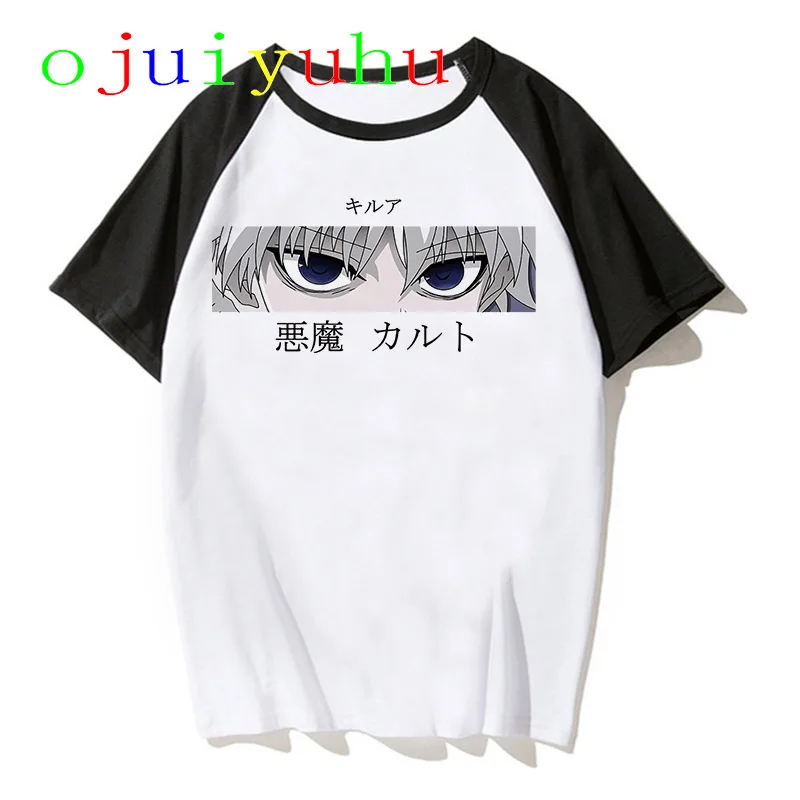 Kawaii Hunter X футболка для мужчин забавные летние топы с рисунком HISOKA MOROW Графические