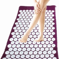 HANRIVER Massage Relaxation Health Care cushion Acupressure Mat Relieve Stress Pain Acupuncture Yoga Mat