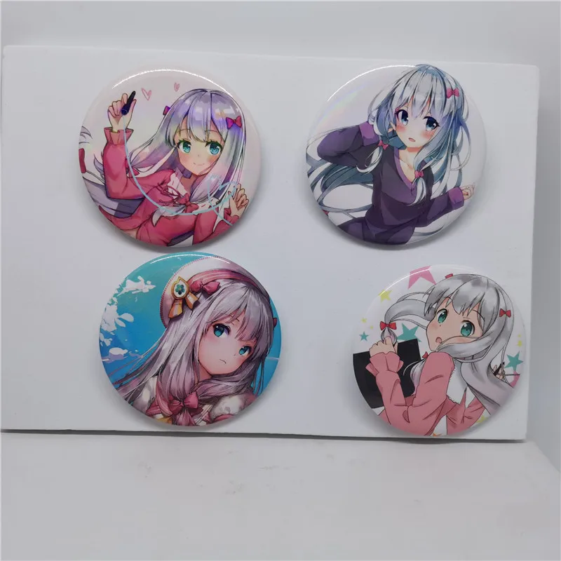 

Japan Anime Pin Teacher Eromena Cosplay Badge Custom DIY Backpack Icon Button Cartoon Brooch Accessories
