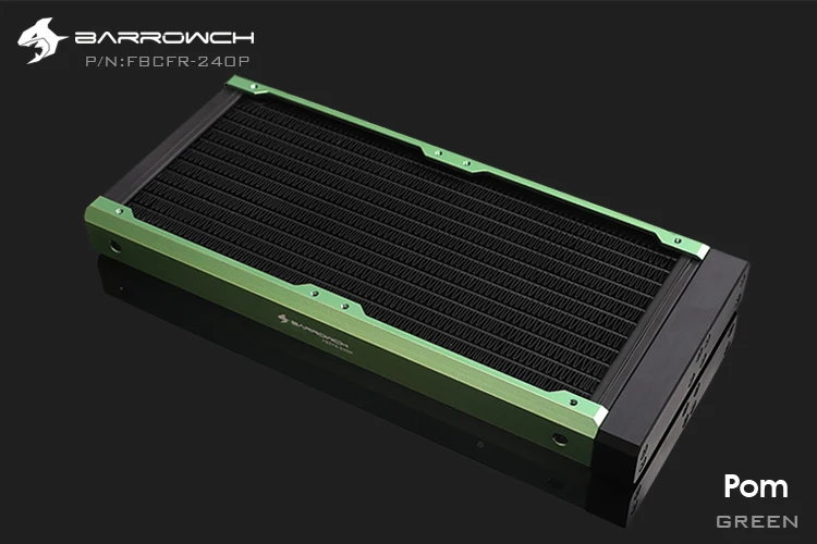 Встроенный радиатор Barrowch модульный 240 мм акриловый/POM съемный подходит для