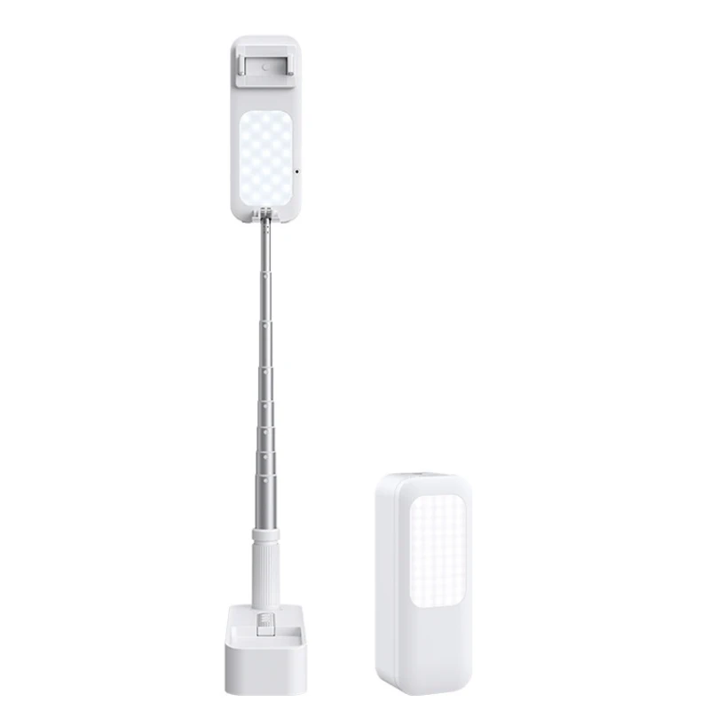 

LED Selfie Ring Light Phone Holder Flexible Stand Long Arm for Stream Live Lamp