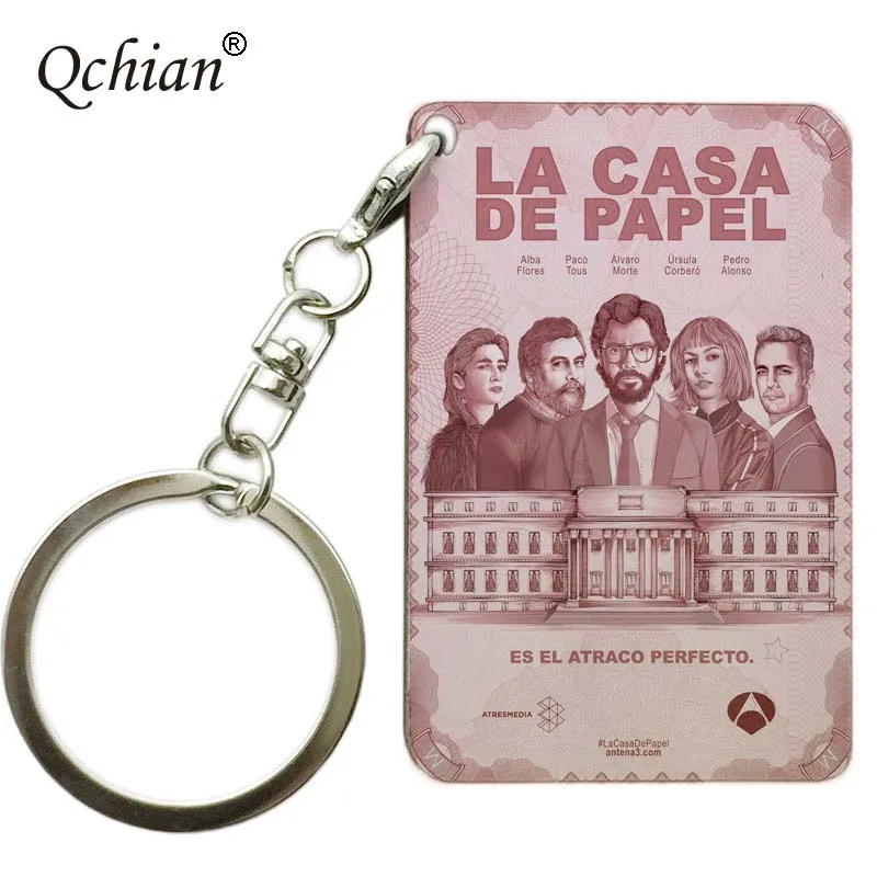 Изготовленный На Заказ Бумажный домик La Casa De Papel цветная фотопечать серия