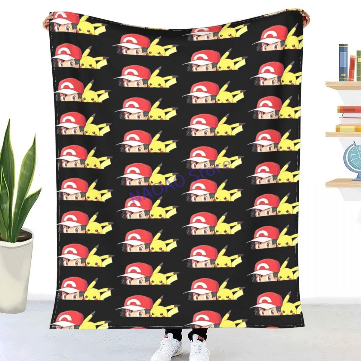

Anime Peeker #31 Throw Blanket Sheets on the bed Blankets on the sofa Decorative lattice bedspreads Happy nap for children