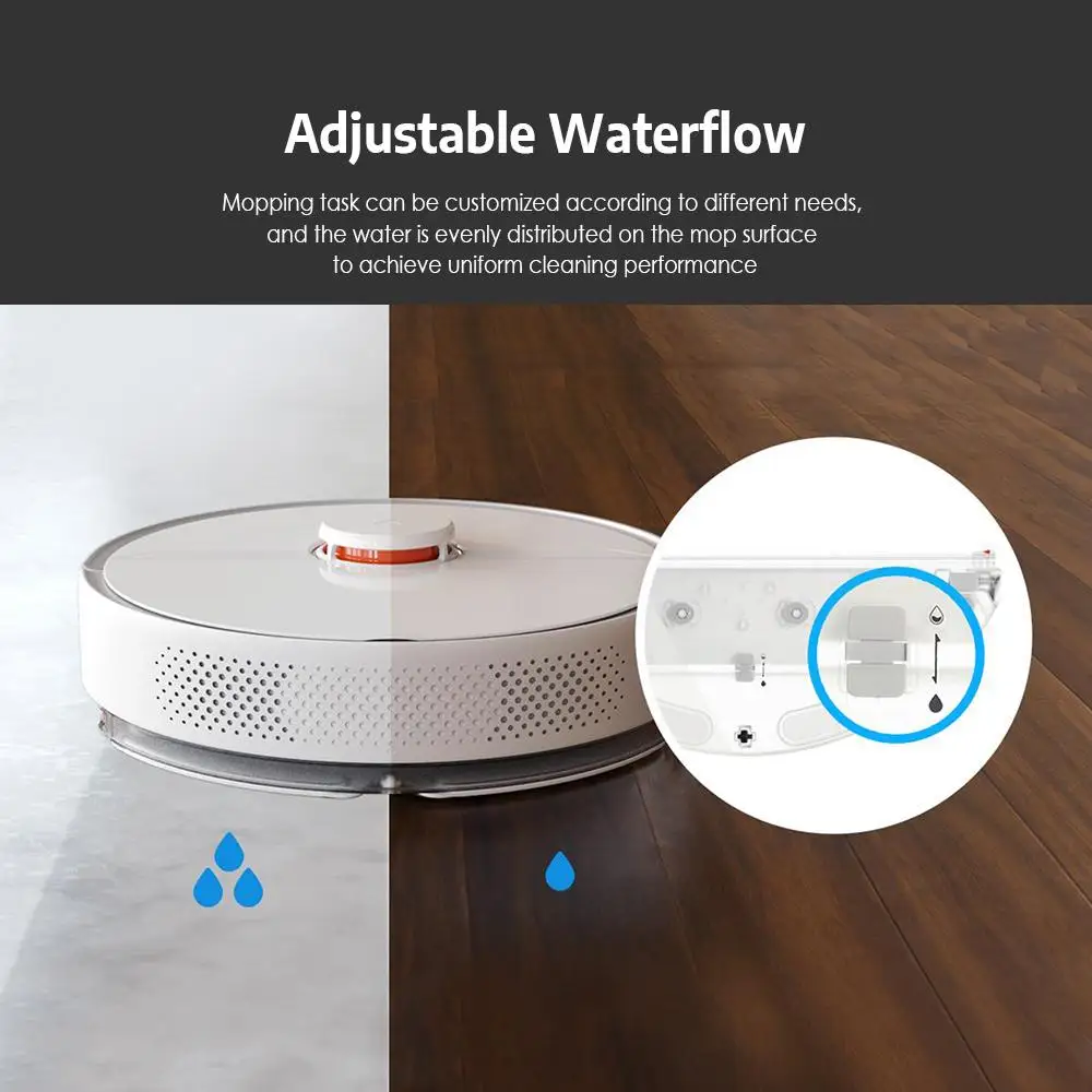 Робот пылесос Roborock S6 для сухой и влажной уборки беспроводной|Пылесосы| |