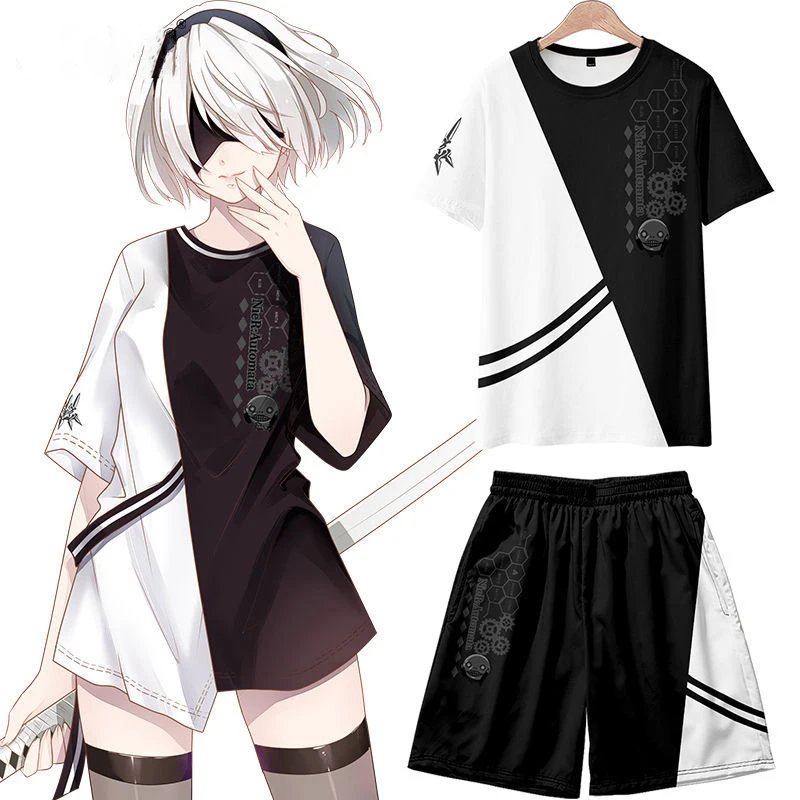 

Neil mechanical epoch around cosplay clothes anime short-sleeved t-shirt men and women tide clothes summer halloween costume