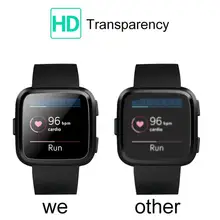 3Pcs HD Anti-Fingerprint Smart Bracelet Full Cover Protective Film for Versa 2 Smart Wearable Devices Accessories