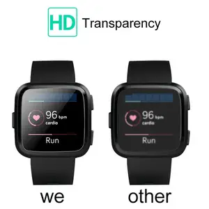 3Pcs HD Anti-Fingerprint Smart Bracelet Full Cover Protective Film for
Versa 2 Smart Wearable Devices Accessories