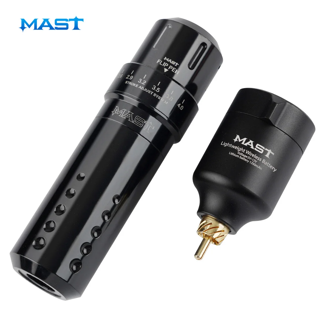 

Mast Flip Wireless Rotary Machine Fast Charge RCA Connector Rechargeable PMU Tattoo Battery LCD Screen Power Supply Set