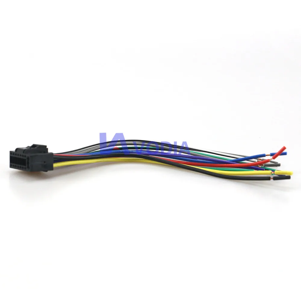 15-003 автомобильный ISO жгут проводов для KENWOOD DPX-для JVC KD- Стерео радио провод адаптер