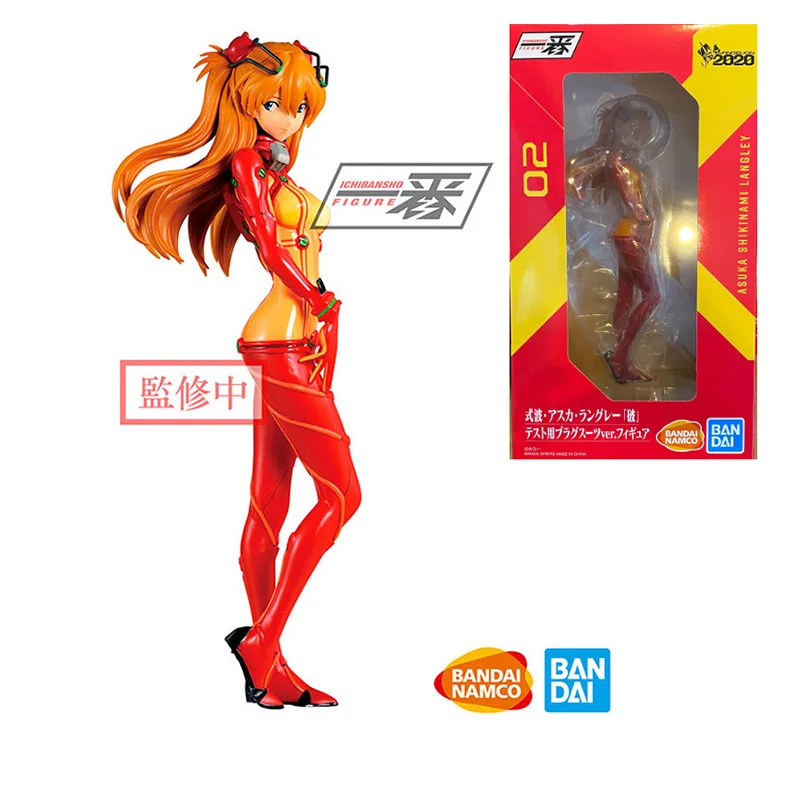 

Коллекционная модель из ПВХ, 22 см, Banpresto NEON GENESIS EVANGELION Sry Asuka Rangur, игрушки, украшения