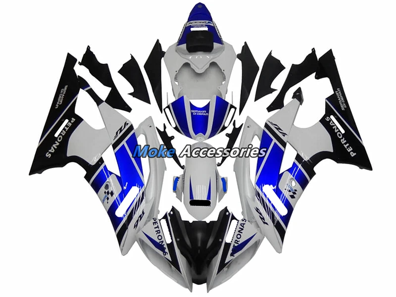 

Motorcycle Fairings Kit Fit For Yzf R6 2008 2009 2010 2011 2012 2013 2014 2015 2016 Bodywork Set Injection Blue White