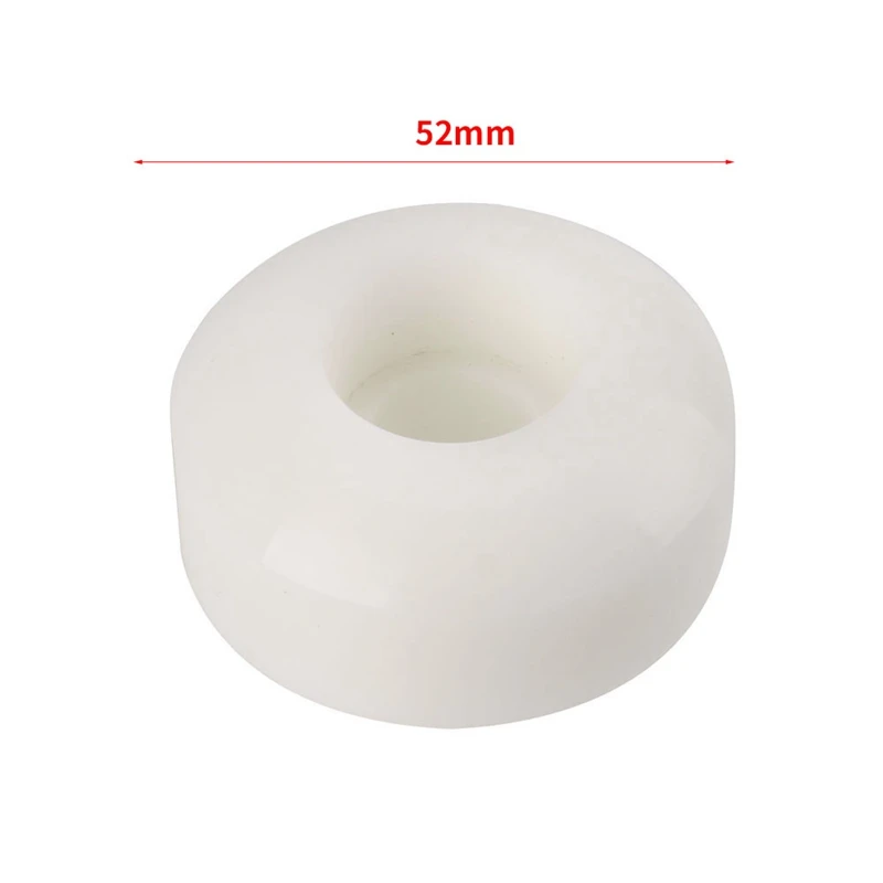 

4PCS Skateboard Wheels Resilient PU Wheels 52mm x 32mm for Skateboard Deck Board Skate Wheels