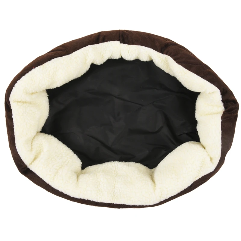 Cart Basket Niche removable cushion House Bed For Dog Cat Pet Size S 46*42*15cm COFFE | Дом и сад