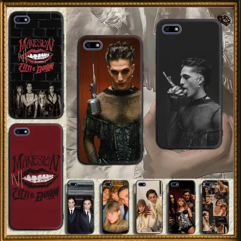 

Maneskin Damiano David Phone Case For Huawei P8 P9 P10 P20 P30 P40 Lite Pro SMART2019 Cover Fundas Coque