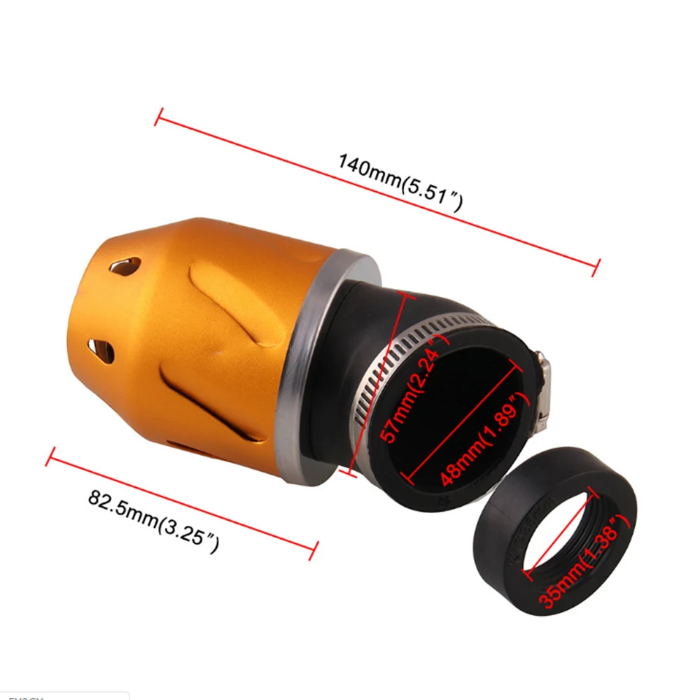 

Motorcycle Mushroom Head Air Filter Bullet filter Suitable for Air Intake Modification Air Filter Bullet Filter for Yamaha Honda