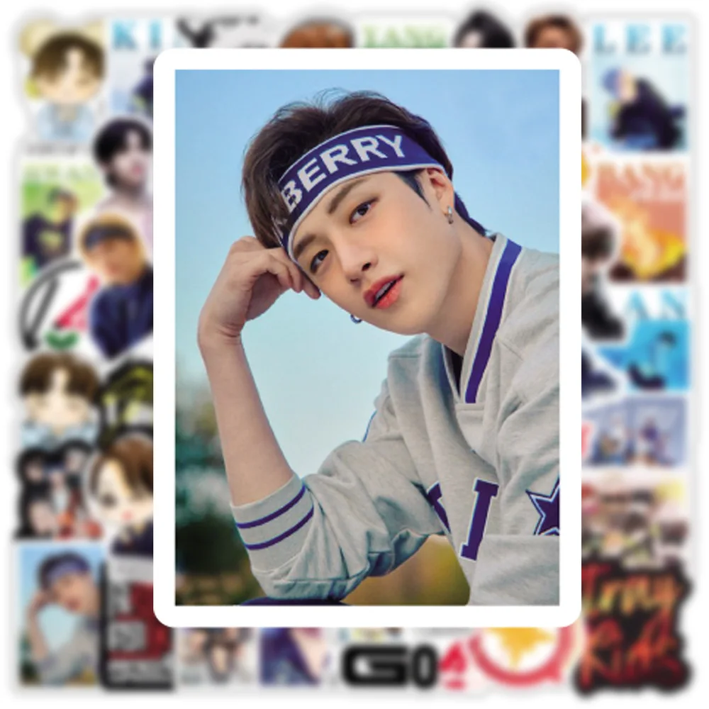 10/50 шт./упак. Straykids наклейки для скейтборд шлем Подарочная коробка велосипедный