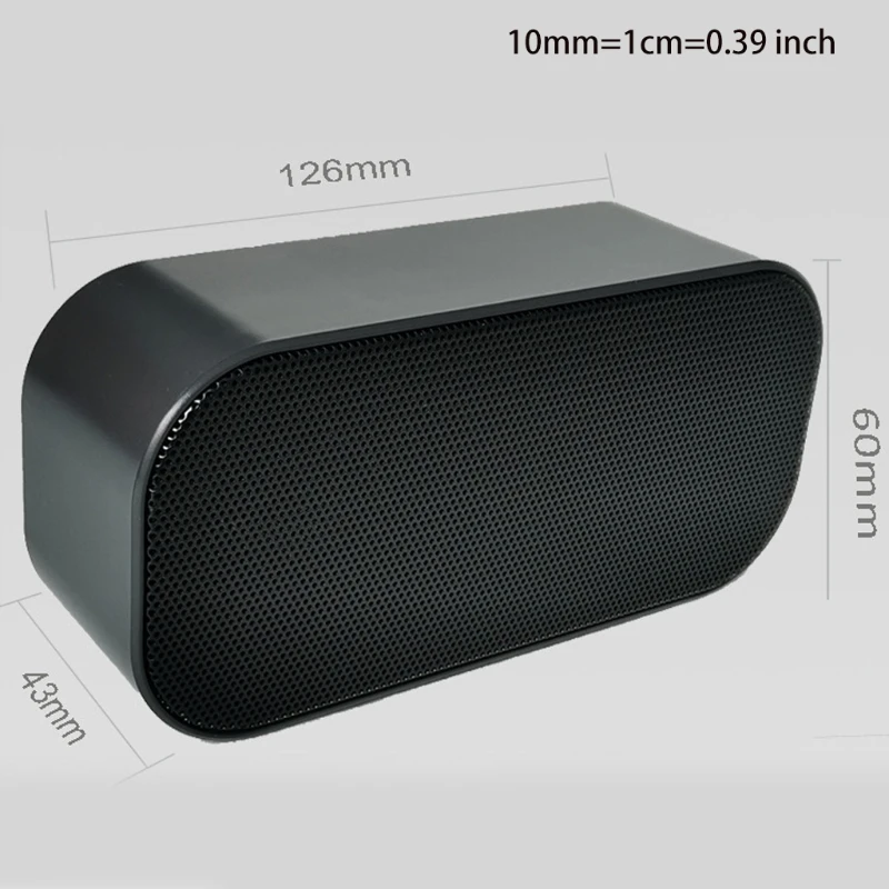 New USB Computer Speaker PC Speaker for Laptop & Desktop Computer Portable Small Sound Bar with Higher Quality Sound images - 6