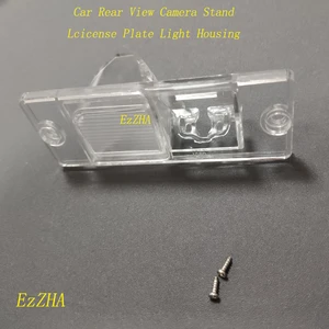 EzZHA  Car Rear View Camera Bracket License Plate Light For Mitsubishi Pajero 2006 2007 2008 2009 2010 2011 2012 2013 2014-2017