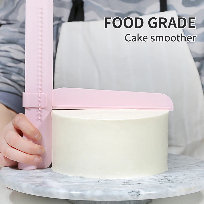

Хит продаж, пластиковая лопатка для торта с регулируемой высотой, для самостоятельного изготовления крема, аксессуары для украшения выпечк...