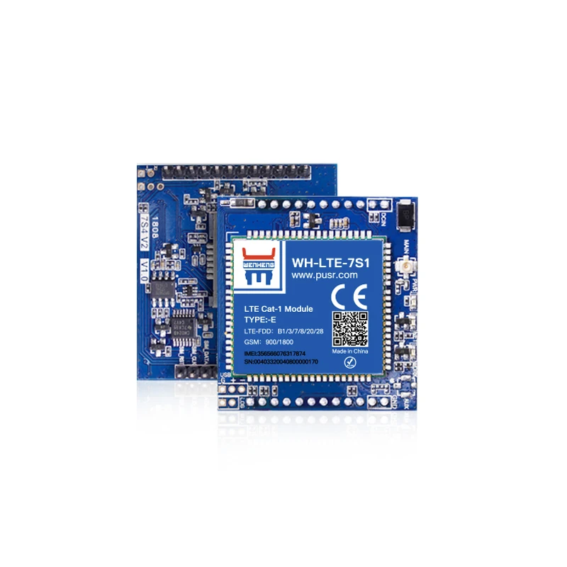 Флюоресцентный модуль LTE Cat 1 с поддержкой и GSM порты TCP UDP SMS трансляция CAT 4 7S5