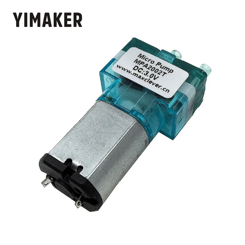 Микро вакуумный насос YIMAKER DC3V 6V 60 кПа низкий поток воздуха высокого