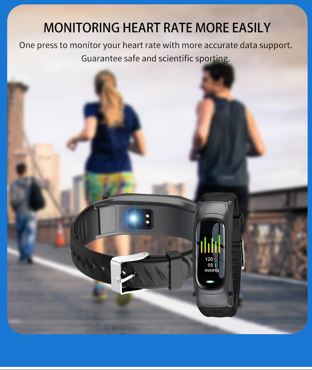 Tinymons B9 Smart Talk Band для женщин и мужчин с Bluetooth наушниками, монитор кровяного давления, спортивные умные часы, браслет