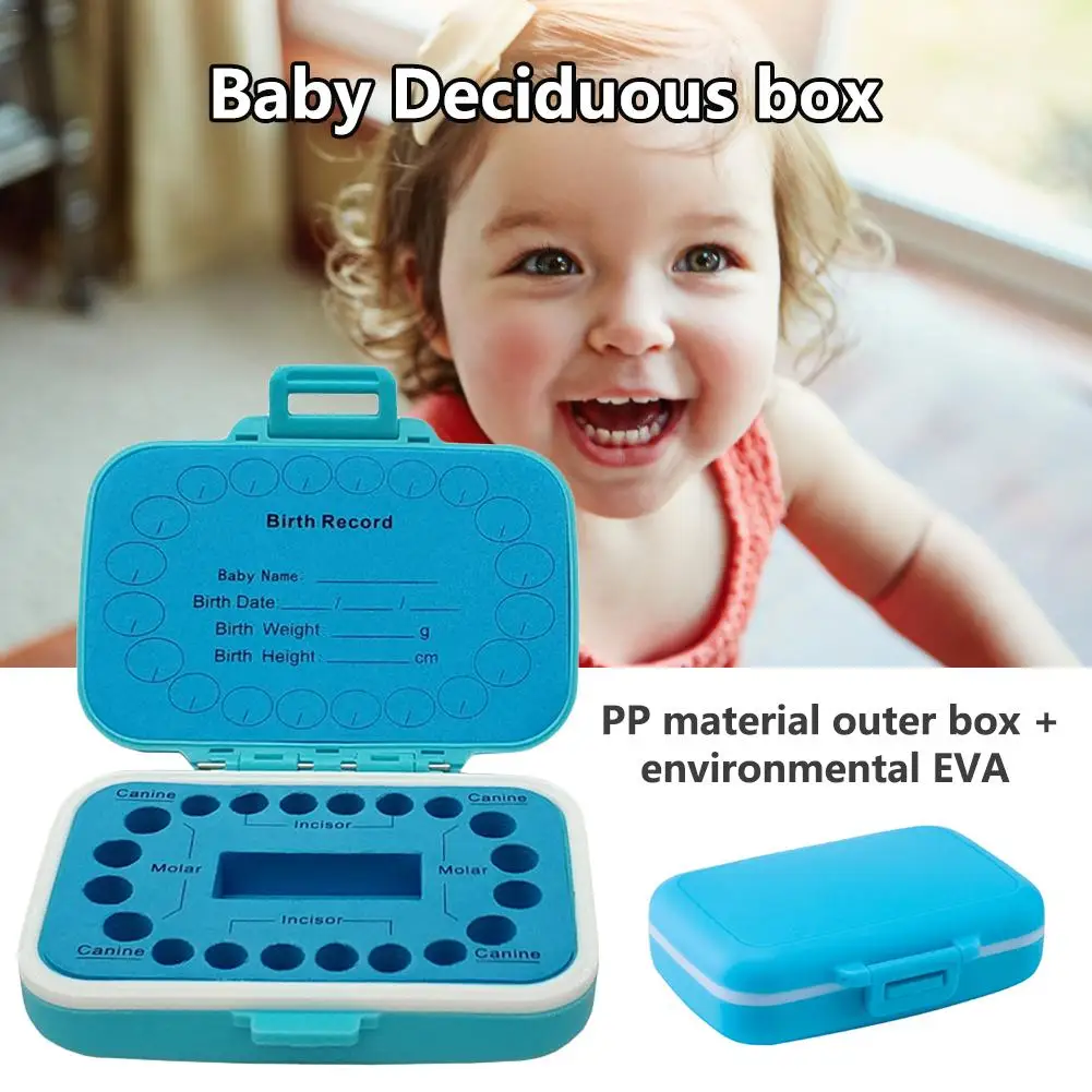 Caja de dientes de beb&eacute;, recogedora de pelo de beb&eacute;, caja de pl&aacute;stico para guardar dientes de leche, casa para ni&ntilde;os y ni&ntilde;as-4