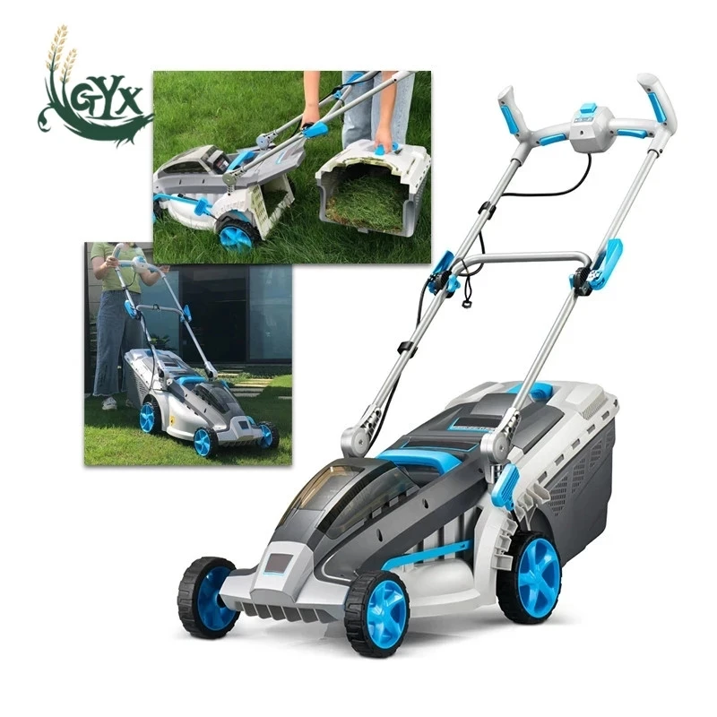 

Household electric lawn mower / lithium battery rechargeable lawn mower / push lawn mower /garden lawn weeding / high efficiency