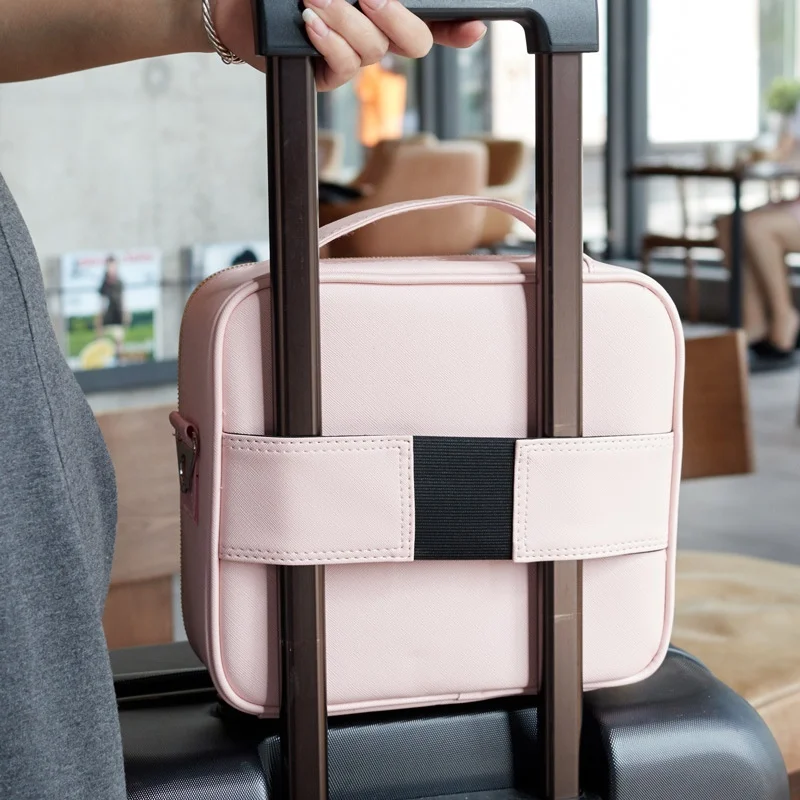 Женская модная косметичка для путешествий органайзер макияжа Профессиональный