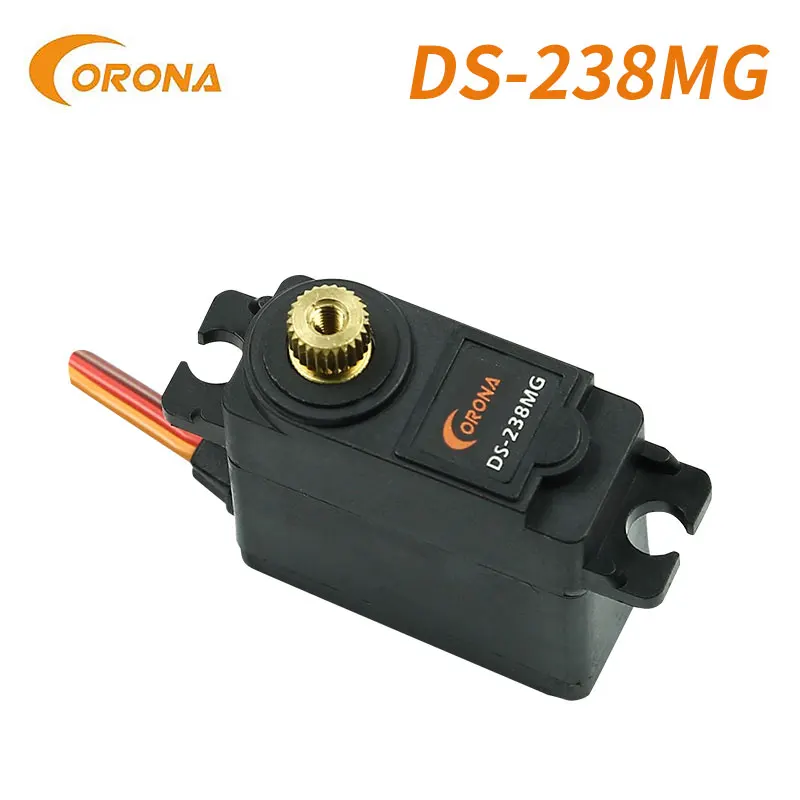 цифровой сервопривод corona ds238mg мет