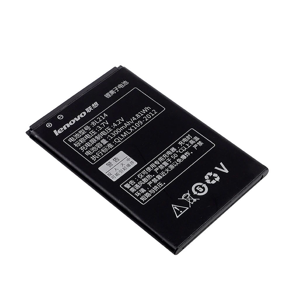 100% Оригинальный аккумулятор BL214 для Lenovo A300T A208T A218T A269 A269I A316 A316I A305E A360E A369 1300 мАч