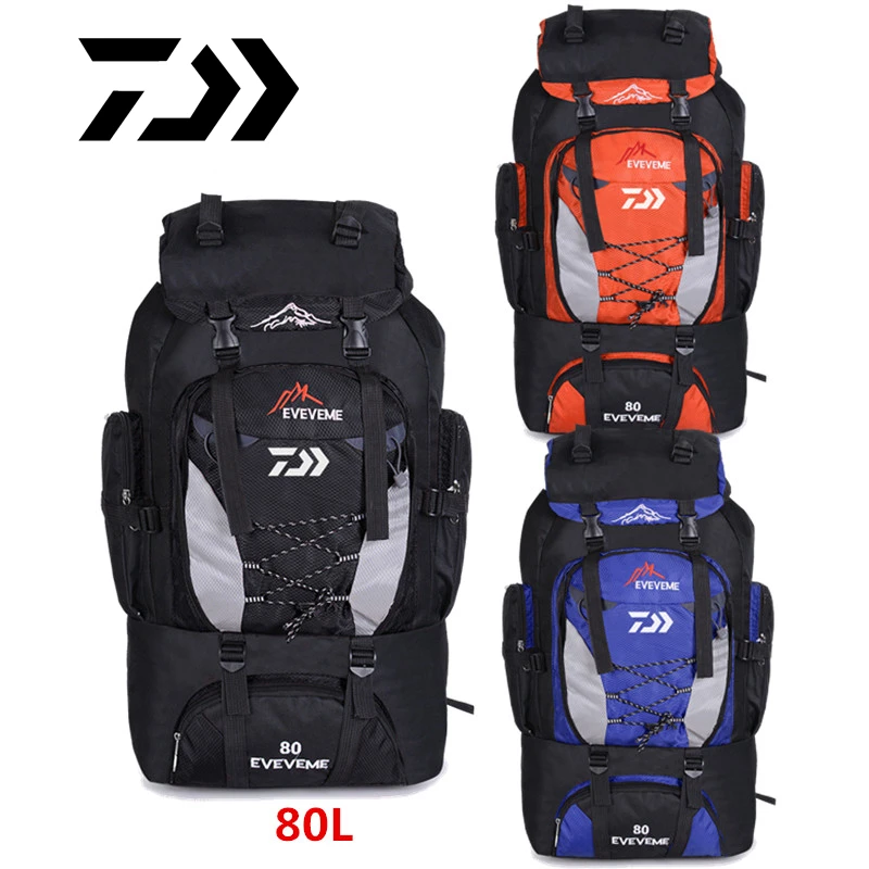 

2020 New Daiwa Sport Climbing Fishing Bag Hiking Bag Large Capacity Outdoor Sports Backpack Fishing Backpack Waterproof Bag 147#