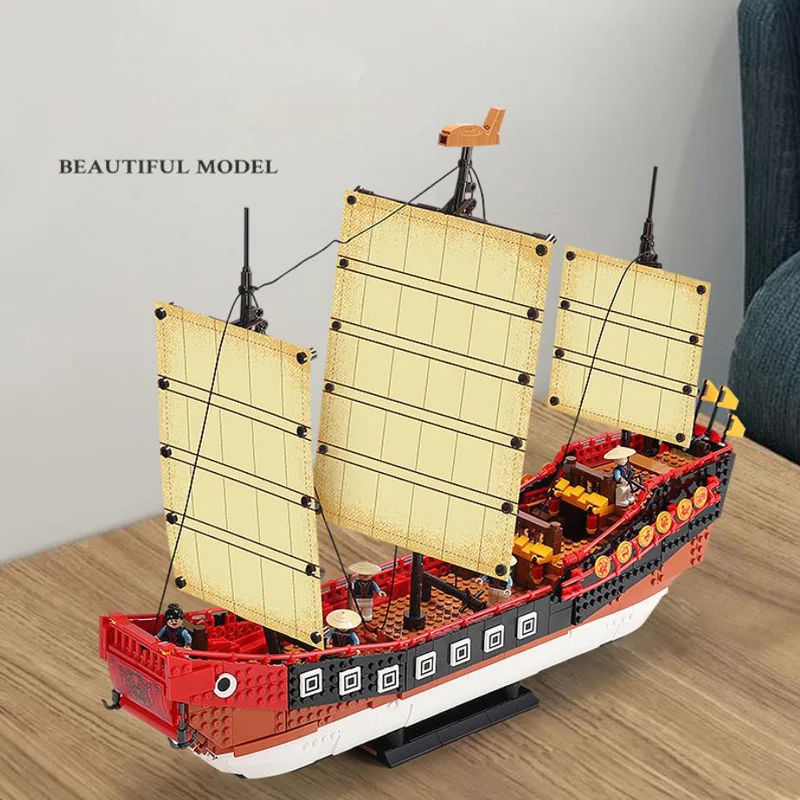 Классический большой корабль морской Шелковый путь Китай кантонский Гальон moc