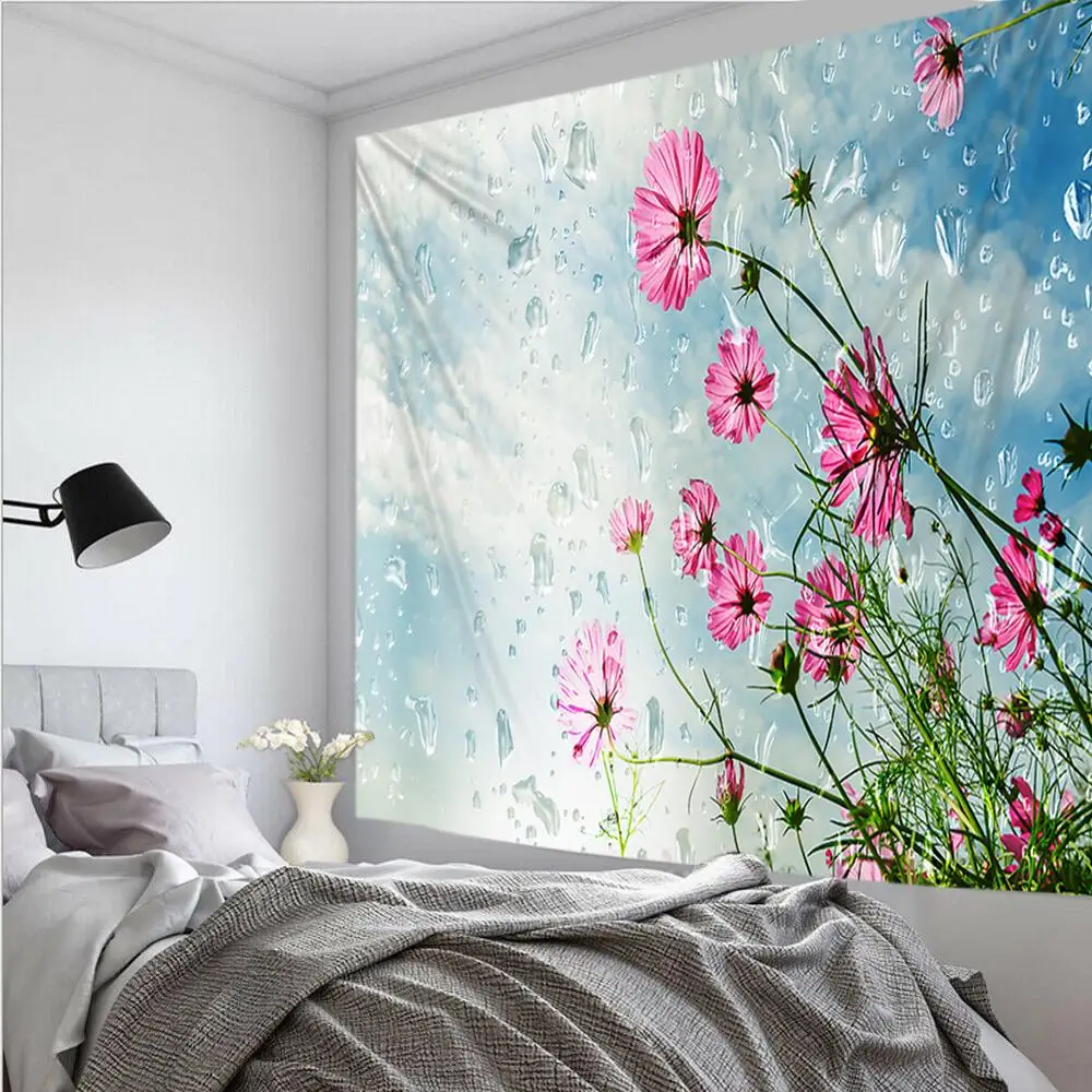 Настенный гобелен с 3D принтом художественный Декор|Гобелен| |