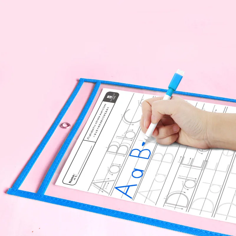 Канцелярские принадлежности A4 на водной основе разноцветные перезаписываемые