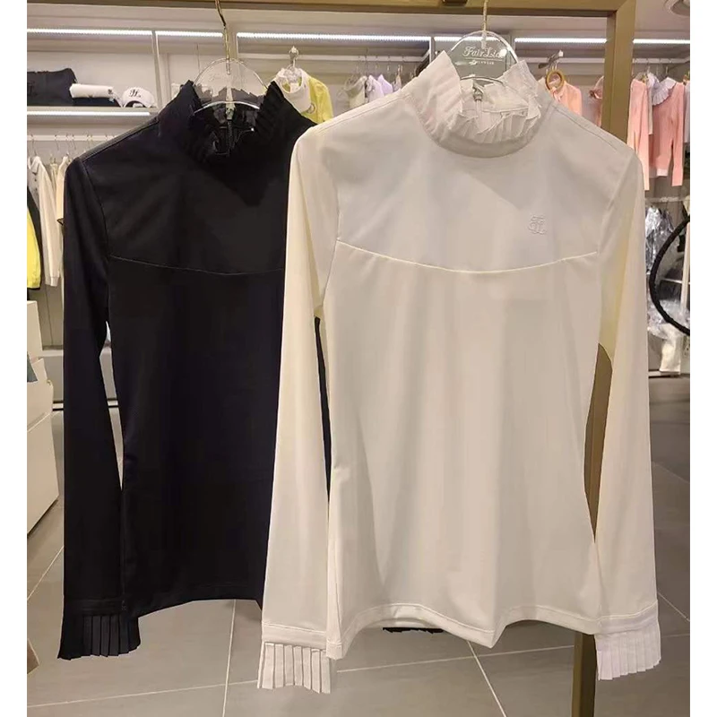 

Golf shirt Women polo long sleeve golf clothing autumn W121976