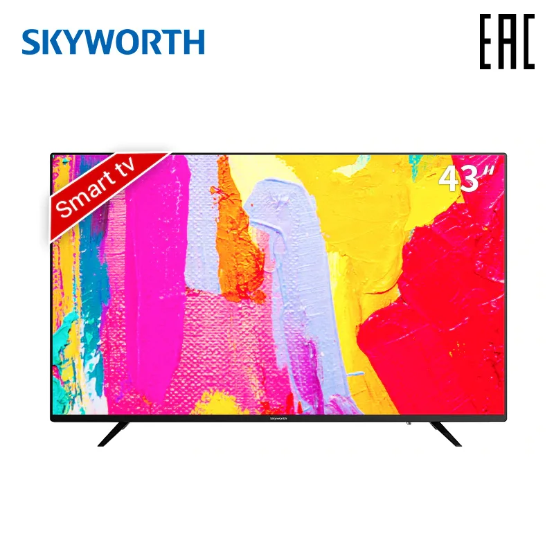 Телевизор 43 дюйма Skyworth 43E2AS FullHD Smart tv|Телевизоры| |