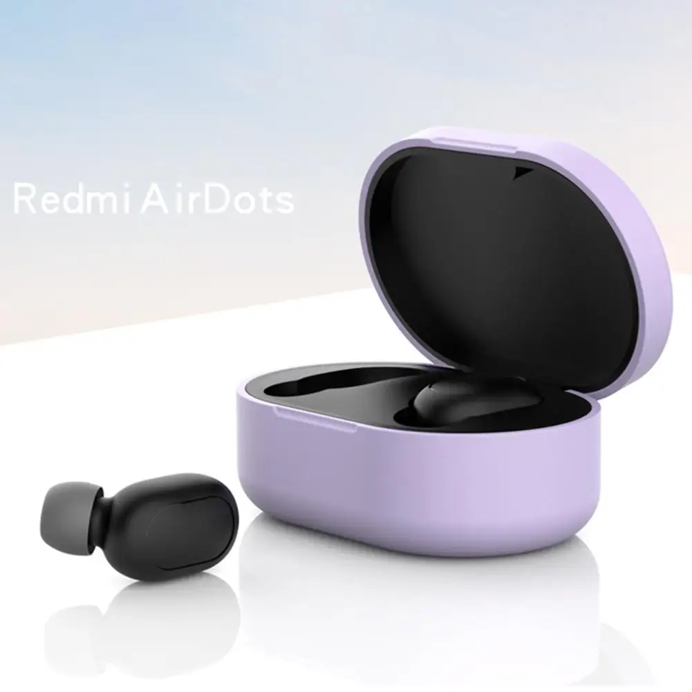Противоударный силиконовый защитный чехол для Xiaomi Redmi Airdots TWS Bluetooth наушники