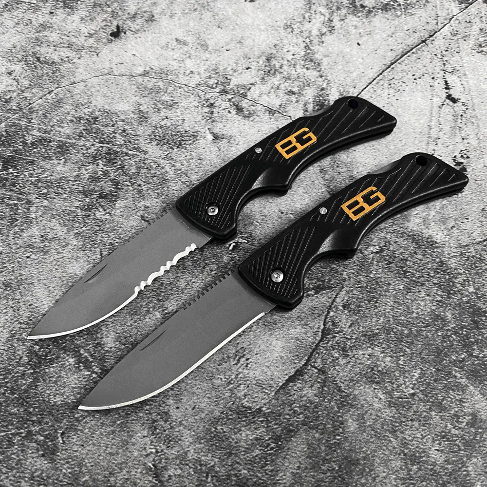 Маленький компактный складной карманный нож разведчик 15 см для выживания