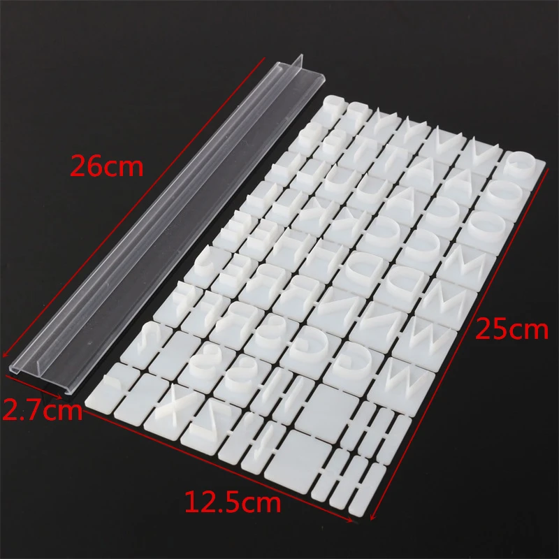 Пластик форма для выпечки тортов DIY буквы алфавита Im Пресс бисквитов печенья