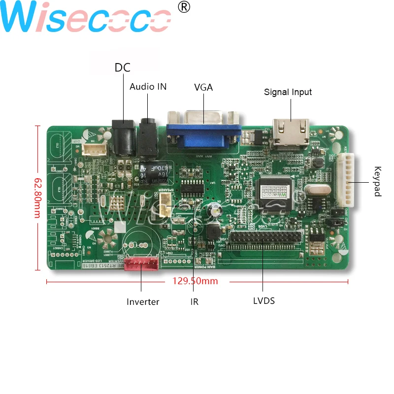 Pantalla LCD FHD de alto brillo de 15,6 pulgadas, m&oacute;dulo de pantalla de vibraci&oacute;n 3G de temperatura amplia, dise&ntilde;o para la industria-4